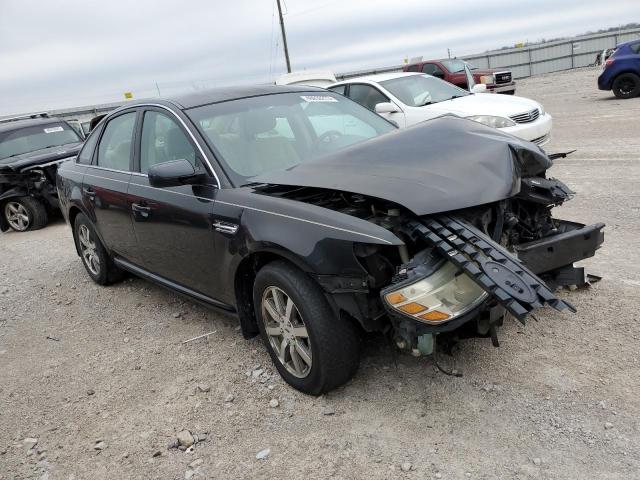 1FAHP24W88G125197 - 2008 FORD TAURUS SEL BLACK photo 4