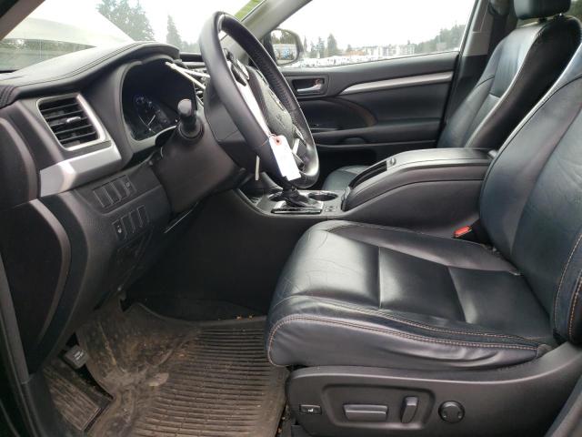 5TDJKRFH4GS259405 - 2016 TOYOTA HIGHLANDER XLE 黑色 照片 7