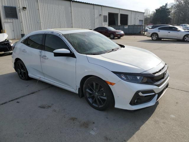 SHHFK7H61MU216516 - 2021 HONDA CIVIC EX WHITE photo 4