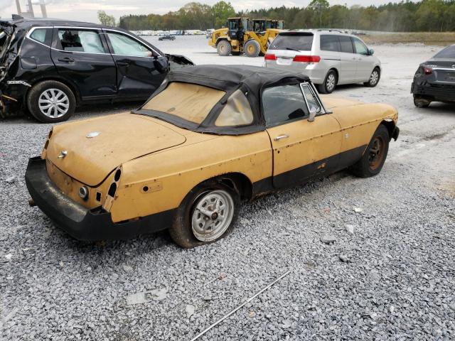 GHN5UG407913 - 1976 MGB CONVERTABL YELLOW photo 3