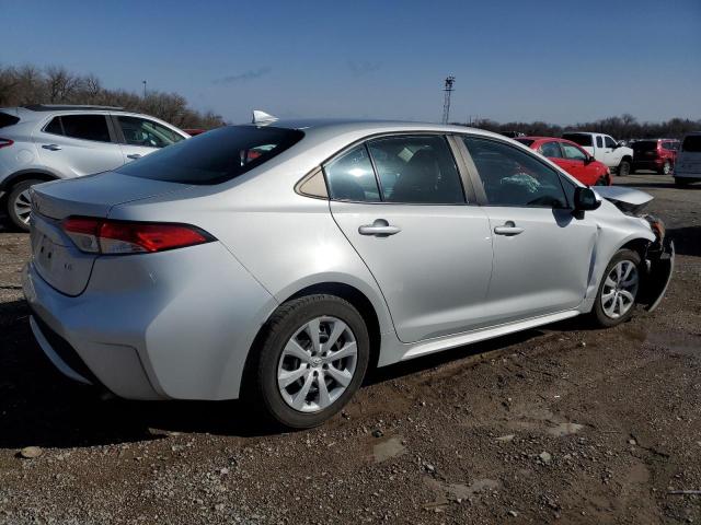 5YFEPMAE5MP224878 - 2021 TOYOTA COROLLA LE 银色 照片 3