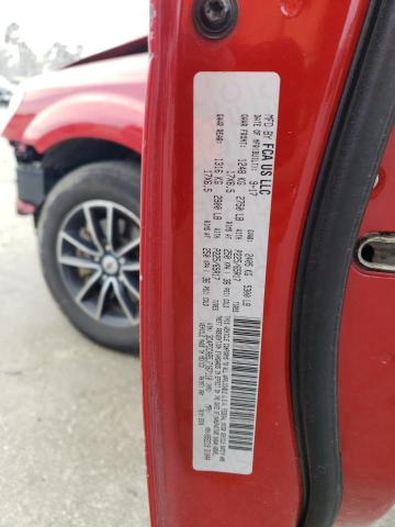 3C4PDCAB5JT167110 - 2018 DODGE JOURNEY SE RED photo 13