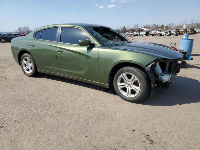 2C3CDXBG4LH211548 - 2020 DODGE CHARGER SXT GREEN photo 4