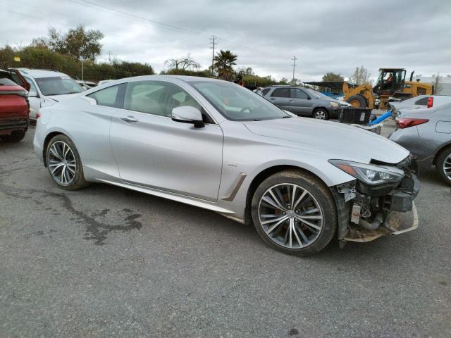 JN1CV7EK0HM110796 - 2017 INFINITI Q60 BASE SILVER photo 4