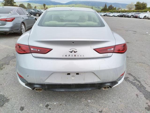 JN1CV7EK0HM110796 - 2017 INFINITI Q60 BASE SILVER photo 6