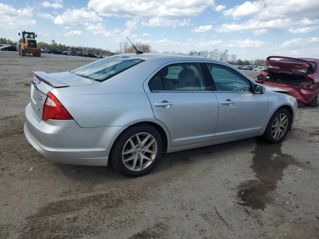 3FAHP0CG4CR411032 - 2012 FORD FUSION SEL SILVER photo 3