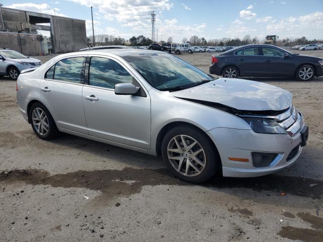 3FAHP0CG4CR411032 - 2012 FORD FUSION SEL SILVER photo 4