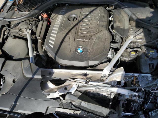 WBA7T4C09MCE54504 - 2021 BMW 740 XI GRAY photo 11