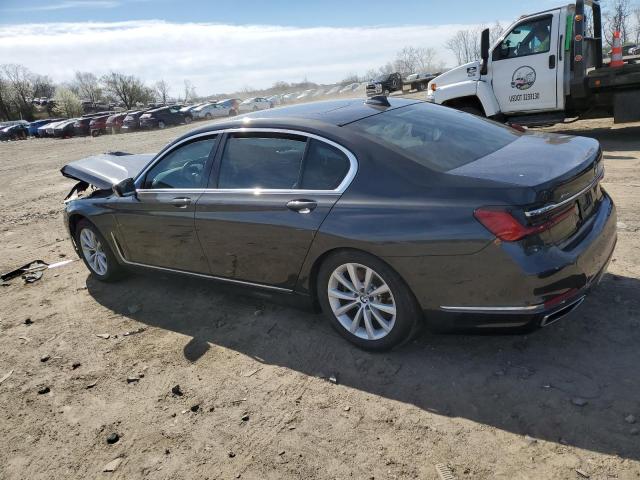WBA7T4C09MCE54504 - 2021 BMW 740 XI GRAY photo 2