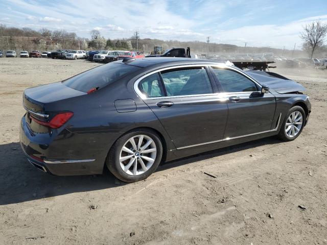 WBA7T4C09MCE54504 - 2021 BMW 740 XI GRAY photo 3