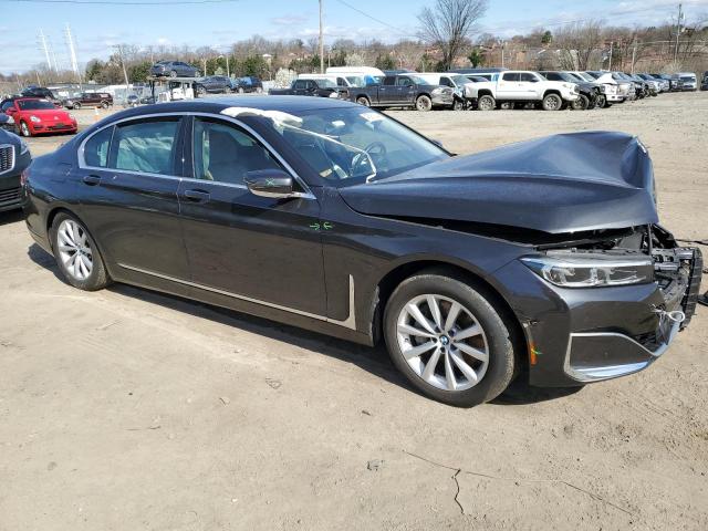 WBA7T4C09MCE54504 - 2021 BMW 740 XI GRAY photo 4