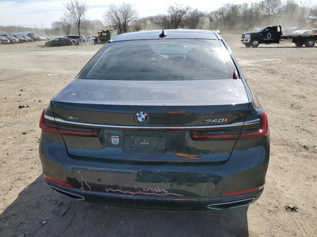 WBA7T4C09MCE54504 - 2021 BMW 740 XI GRAY photo 6