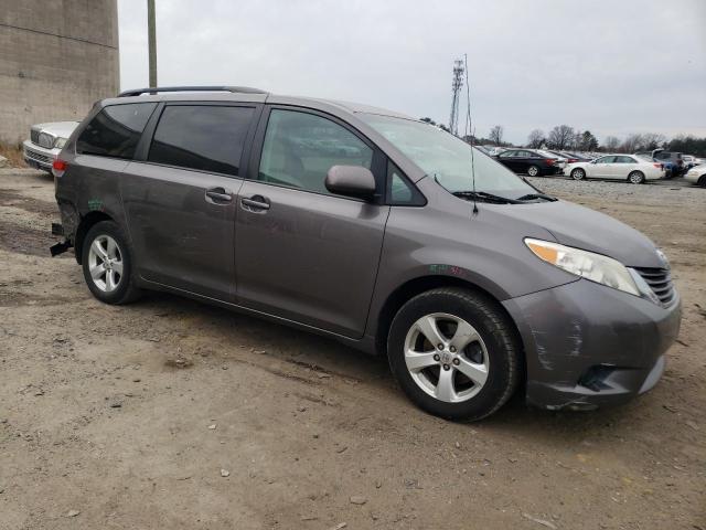 5TDKK3DC1ES450866 - 2014 TOYOTA SIENNA LE GRAY photo 4