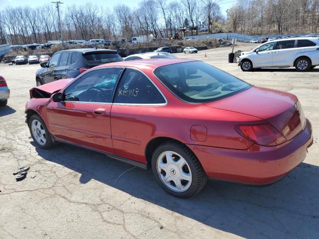 19UYA1257VL022485 - 1997 ACURA 2.2CL BURGUNDY photo 2