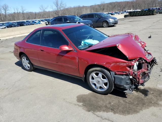 19UYA1257VL022485 - 1997 ACURA 2.2CL BURGUNDY photo 4