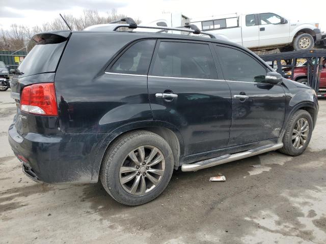 5XYKWDA22BG119261 - 2011 KIA SORENTO SX BLACK photo 3