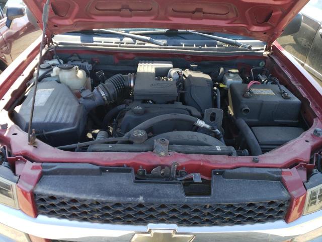 1GCCS136758276701 - 2005 CHEVROLET COLORADO RED photo 11