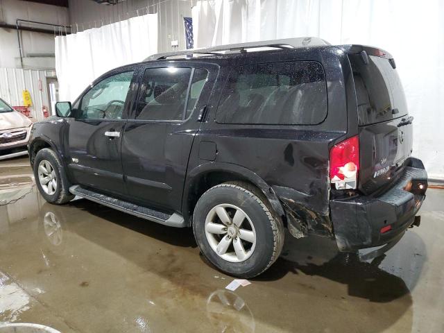 5N1BA08C08N623214 - 2008 NISSAN ARMADA SE BLACK photo 2