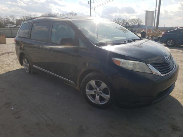 5TDKK3DCXBS129467 - 2011 TOYOTA SIENNA LE BLACK photo 4