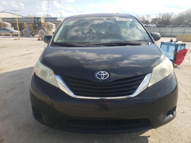 5TDKK3DCXBS129467 - 2011 TOYOTA SIENNA LE BLACK photo 5