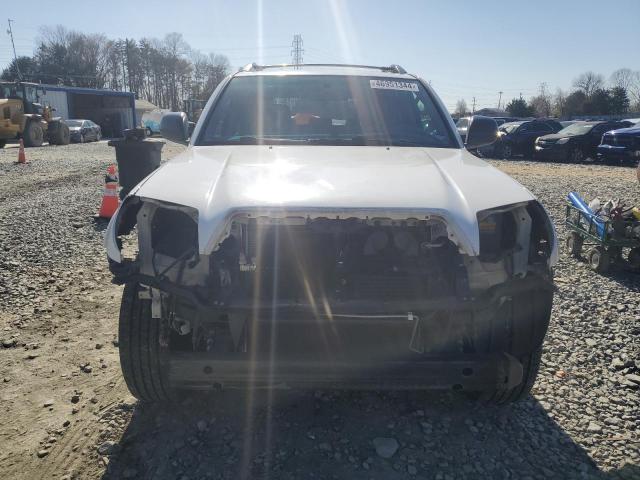 JTEBT14R168033268 - 2006 TOYOTA 4RUNNER SR5 WHITE photo 5