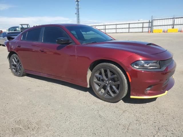 2C3CDXHG2MH569191 - 2021 DODGE CHARGER GT MAROON photo 4