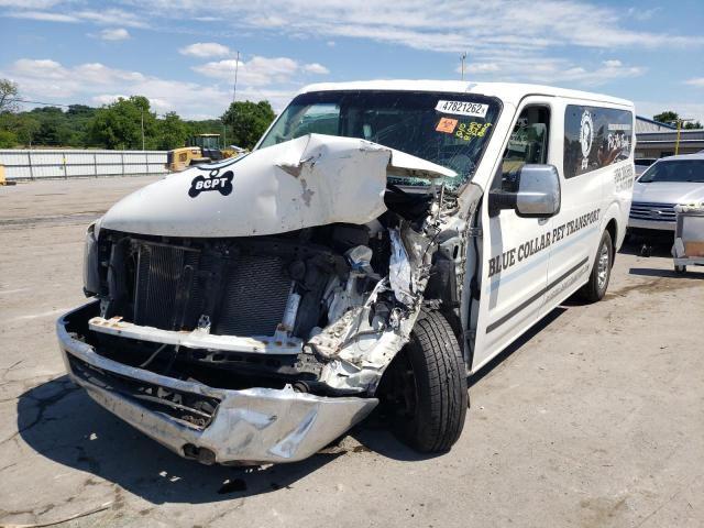 5BZBF0AA0HN851888 - 2017 NISSAN NV 3500 S WHITE photo 1