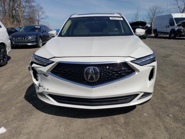 5J8YE1H89NL025703 - 2022 ACURA MDX ADVANCE WHITE photo 5