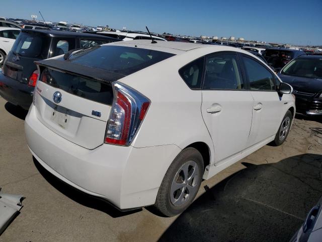 JTDKN3DU1C5481005 - 2012 TOYOTA PRIUS WHITE photo 3