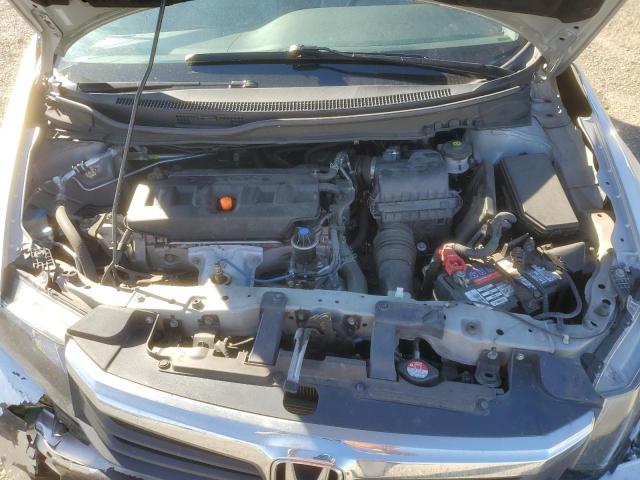2HGFB2F95CH526549 - 2012 HONDA CIVIC EXL ვერცხლისფერი ფოტო 11