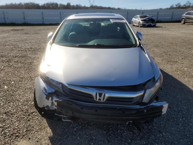 2HGFB2F95CH526549 - 2012 HONDA CIVIC EXL ვერცხლისფერი ფოტო 5