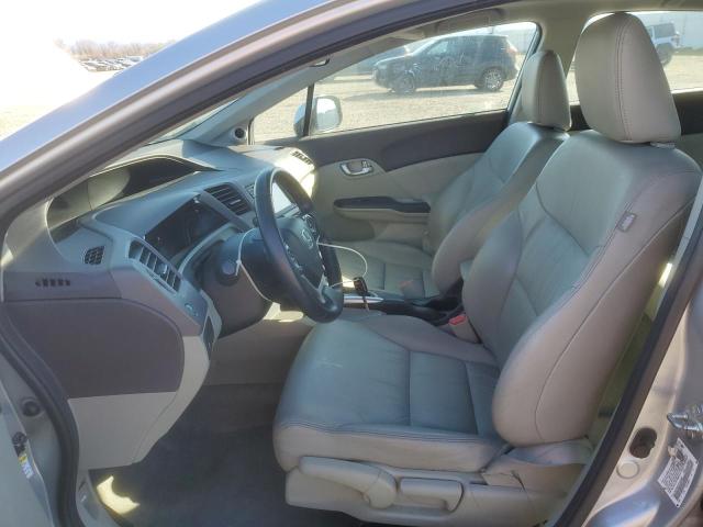2HGFB2F95CH526549 - 2012 HONDA CIVIC EXL ვერცხლისფერი ფოტო 7