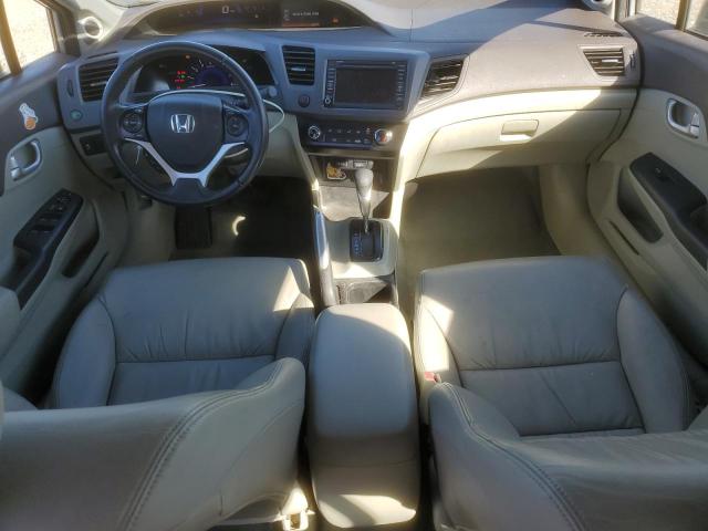 2HGFB2F95CH526549 - 2012 HONDA CIVIC EXL ვერცხლისფერი ფოტო 8