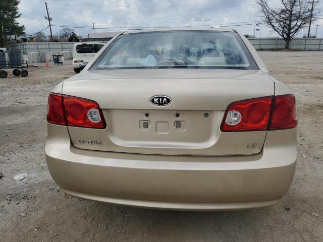 KNAGE123X65065606 - 2006 KIA OPTIMA LX TAN photo 6