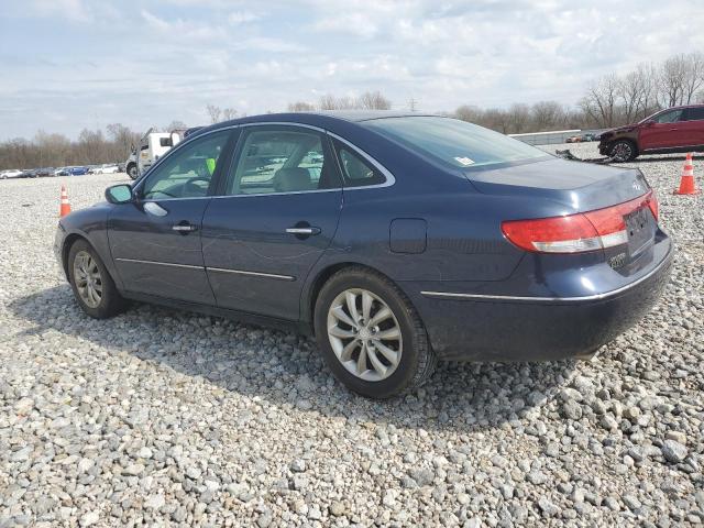 KMHFC46F47A174125 - 2007 HYUNDAI AZERA SE BLUE photo 2