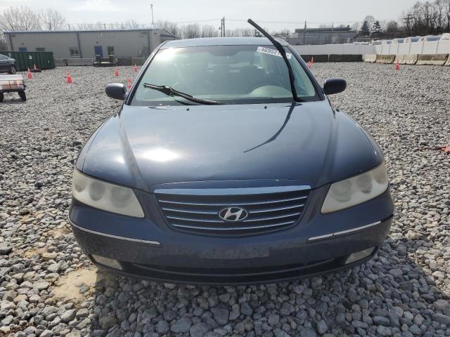 KMHFC46F47A174125 - 2007 HYUNDAI AZERA SE BLUE photo 5