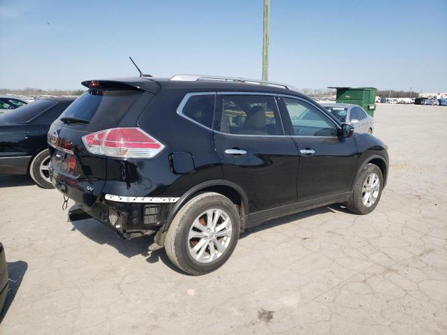 KNMAT2MT3FP511326 - 2015 NISSAN ROGUE S BLACK photo 3