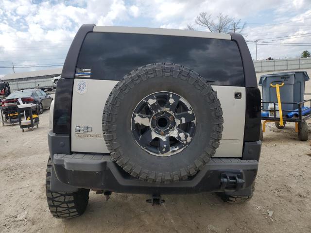 5GTDN13E878149096 - 2007 HUMMER H3 GRAY photo 6