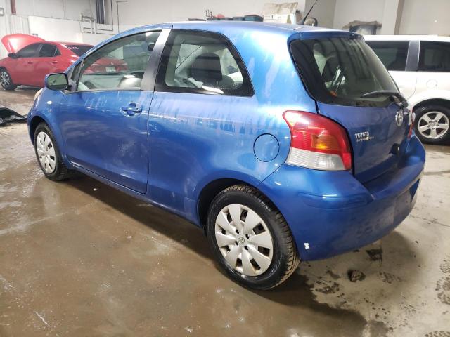 JTDJT4K35A5282439 - 2010 TOYOTA YARIS BLUE photo 2