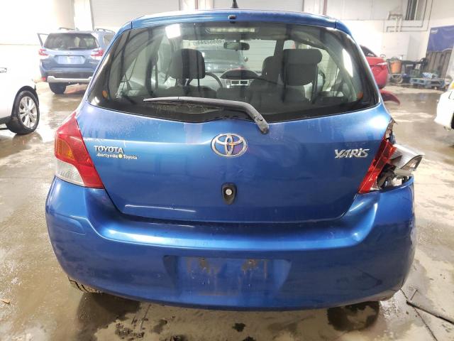 JTDJT4K35A5282439 - 2010 TOYOTA YARIS BLUE photo 6