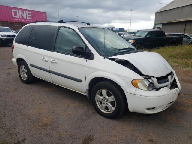 1D4GP45R45B348858 - 2005 DODGE CARAVAN SXT WHITE photo 4