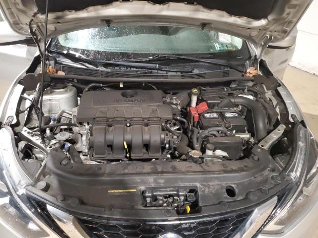 3N1AB7AP6KY376104 - 2019 NISSAN SENTRA S SILVER photo 11