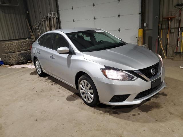 3N1AB7AP6KY376104 - 2019 NISSAN SENTRA S SILVER photo 4