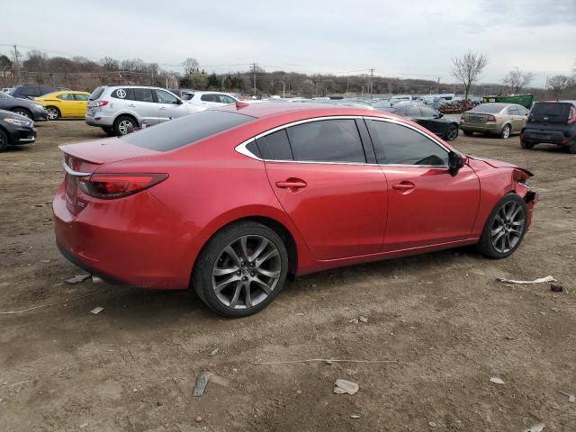 JM1GJ1W55G1452793 - 2016 MAZDA 6 GRAND TOURING RED photo 3