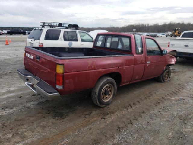 1N6SD16S8MC381593 - 1991 NISSAN TRUCK KING CAB BURGUNDY photo 3