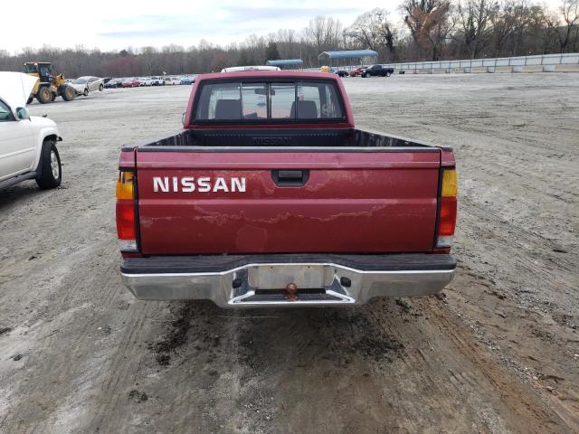 1N6SD16S8MC381593 - 1991 NISSAN TRUCK KING CAB BURGUNDY photo 6