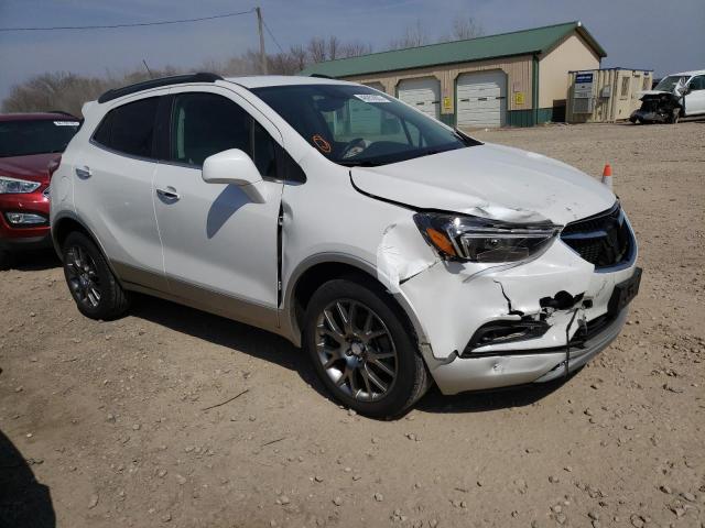 KL4CJ2SB6LB013441 - 2020 BUICK ENCORE SPORT TOURING WHITE photo 4