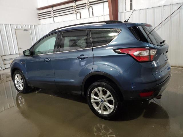 1FMCU9HD3JUC66194 - 2018 FORD ESCAPE SEL BLUE photo 2