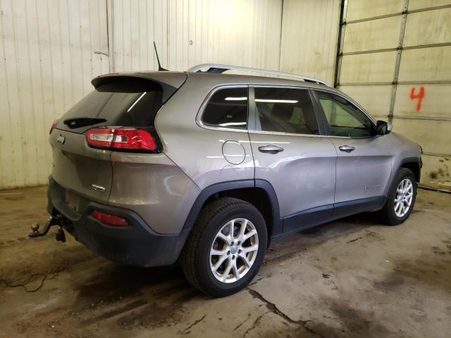 1C4PJMCBXGW366801 - 2016 JEEP CHEROKEE LATITUDE GRAY photo 3