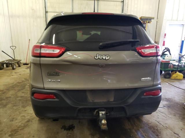 1C4PJMCBXGW366801 - 2016 JEEP CHEROKEE LATITUDE GRAY photo 6